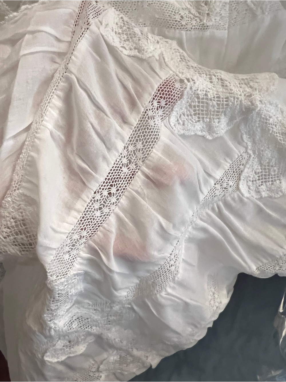Doen White Lace Maxi Dress - Picture 10 of 16